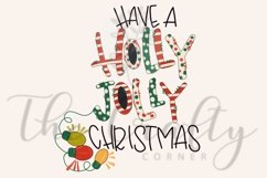 Have A Holly Jolly Christmas Sublimation Design Product Image 1