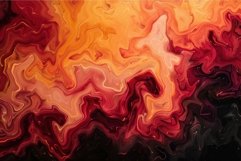 Warm hues abstract fluid art background Product Image 1