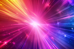 Colorful Burst of Lights Background Wallpaper Product Image 1