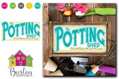 The Potting Shed SVG file for Spring Product Image 1