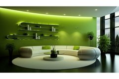 friendly green interior room Product Image 1