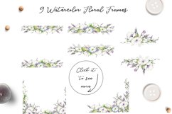 Watercolor flower Clip Art â€“ Morning-Glory Product Image 6