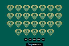 Arabesque Split Letters Product Image 1