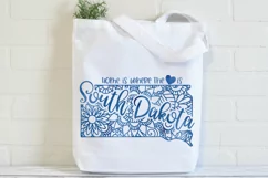 South Dakota Mandala SVG File - Home is Where the Heart Is Product Image 4