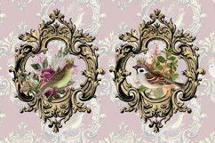 Baroque Royal Birds Digital Paper Product Image 3