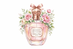 Glass Perfume Bottle Mother's Day Product Image 1