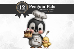 Baby Penguin Pals in Jobs Clipart Set Product Image 9