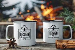 Camping White Enamel Mug Mockups Product Image 1