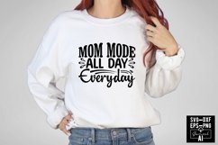 Mom Mode All Day Everyday Svg Cut Files Creative Art Product Image 1