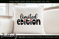 Inspirational Quote SVG Cut File Limited Edition T-shirt Mug Product Image 4