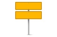 Realistic Road Sign, Vector Set. Product Image 9