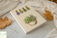 Botanical Apothecary Clipart, Vintage Junk Journal Ephemera Product Image 8