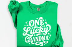 One Lucky Grandmother svg | St Patricks Day svg Product Image 3