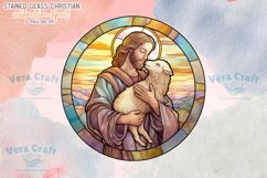 Stained Glass Christian Sublimation Clipart Product Image 9