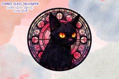 Stained Glass Halloween Sublimation Clipart Product Image 9