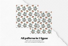 Nordic Boho Christmas Deer Illustrations. Clipart & Patterns Product Image 10