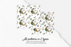 Autumn Harvest Illustrations. Fall Clipart & Patterns Bundle Product Image 10