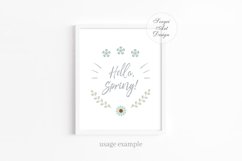 8x10 Frame Mockup, White Frame Mockup Product Image 4