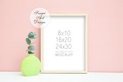 8x10 16x20 24x30 Digital Frame, Poster Frame Mock-up,PSD PNG Product Image 2