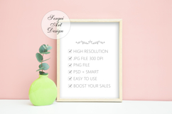 8x10 16x20 24x30 Digital Frame, Poster Frame Mock-up,PSD PNG Product Image 3