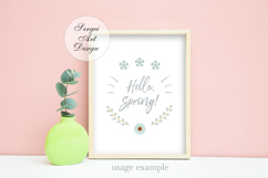 8x10 16x20 24x30 Digital Frame, Poster Frame Mock-up,PSD PNG Product Image 4
