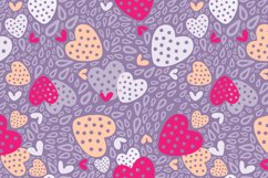 Love hearts seamless patterns pack Product Image 9