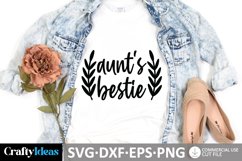 Aunt&#039;s bestie SVG Product Image 1