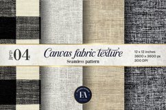 Canvas Textures Digital Paper | Canvas Fabric Textures Product Image 1