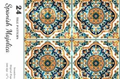 Spanish Tiles, Mediterranean Majolica, Digital Download Product Image 9