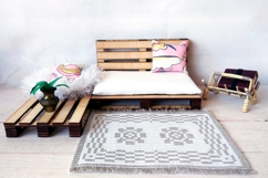Miniature pallet bed digital file download kit dollhouse Product Image 9