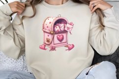 Valentine Mailbox Sublimation Clipart PNG Product Image 1