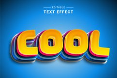 Editable Text Effect for Illustrator. Vector Graphic styles Product Image 1