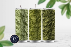 Matcha Powder Texture, Green Matcha Dust Digital Paper Product Image 2