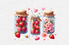 Summer Clipart, Bottles and Jars, PNG Product Image 2