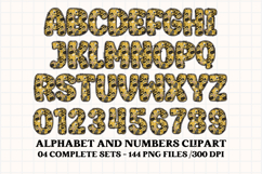 Wizard Magic School Alphabet Clipart, wizard letters doodle Product Image 3