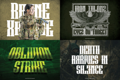 Gaming Unique Display Font Bundle Product Image 4