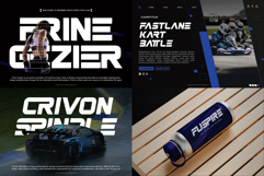 Futuristic &amp; Sport Font Bundle Product Image 5