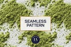 Matcha Powder Texture, Green Matcha Dust Digital Paper Product Image 3