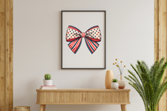 Vintage Retro Coquette Bow Clipart, vintage retro coquette Product Image 8