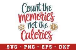 Count Memories not Calories Svg |Kitchen SVG Cut files Product Image 1