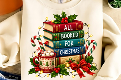 All Booked for Christmas PNG Clipart, Merry Christmas PNG Product Image 8