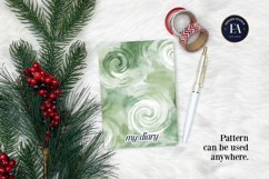 Watercolor Matcha Pattern, Green Wash Texture Product Image 4