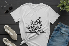 Kawaii Cat SVG Bundle, Kitten Clipart Product Image 5