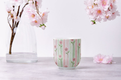 Spring Vibes Hand-Drawn Seamless Pattern, Pastel Pattern Product Image 9