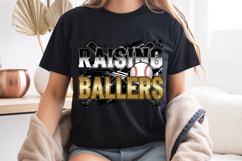 Raising Ballers PNG, Sports Mom Sublimation Product Image 8