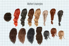 Best MOM clipart PNG Family clipart Product Image 3