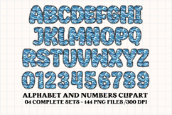 Earth Day Alphabet png clipart, earth day letters doodle Product Image 3