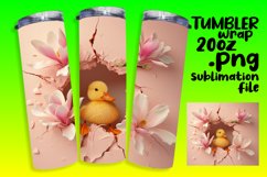 Nature-Inspired Tumbler Sublimation Product Image 1