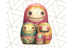Possessed Toys Clipart PNG Haunted Doll Characters Product Image 5