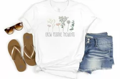 Grow Positive Thoughts Png | Sublimation Download Product Image 8